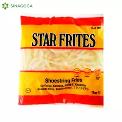 POMFRIT FRITES-STAR 1KG (12) TISACOOP