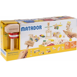 Matador Konstruktor set Stvaralac M070, Drveni