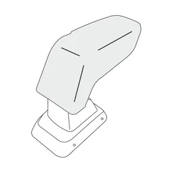 Armrest Peugeot 2008 2020- (adapter only)