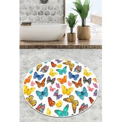 LEssentiel Maison Kupatilski otirač Butterfly Valley, 100cm, Šareni