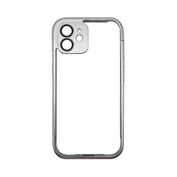 ALU FRAME Maska za telefon za Iphone 12, Siva
