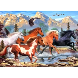 Alipson Puzzle - Puzzle Divje in svobodno - 500 kosov