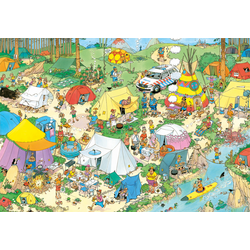 Jumbo - Puzzle Jan van Haasteren: Camping in the Forest II - 1 000 kosov