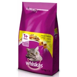 HRANA ZA MACE PILETINA WHISKAS 1,4KG