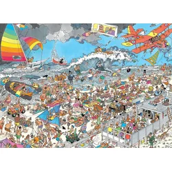 Jumbo - Puzzle Jan Van Haasteren: Na plaži - 1 500 kosov