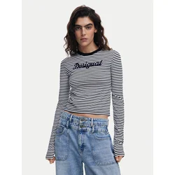 Desigual Bluza 25SWTK85 Črna Regular Fit