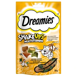 Dreamies Shakeups Multivitamins Snacks - Perutninski piknik (55 g)