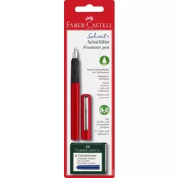 Naliv pero Faber Castell + patrone Crveno 149812