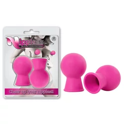 NMC Nippless Silicone Nipple Sucker Set Pink 2pcs