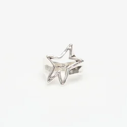 Prstan TwoJeys Ignorant Empty Star Ring Silver 60 mm