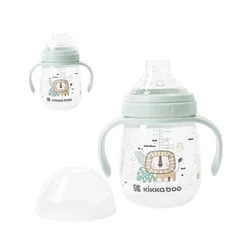 KikkaBoo šolja sa silikonskim piskom Savanna 240ml mint ( KKB31062 )