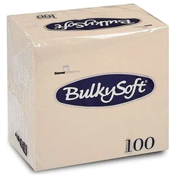 BulkySoft salveta krem 33x33cm 100/1 2sl (20 pak)