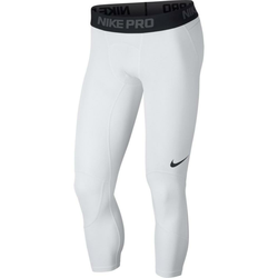 Kompresijske tajice Nike Pro Dri-FIT 3/4 White