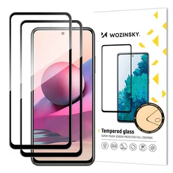 2x Wozinsky zaštitno kaljeno staklo za Xiaomi Redmi Note 10 4G/Redmi Note 10S/Redmi Note 11 Global/Redmi Note 11S - Crna KP29753