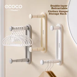 Ecoco Zidni stalak za vešalice, Beli
