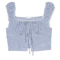 Cropp - Crop top - navy