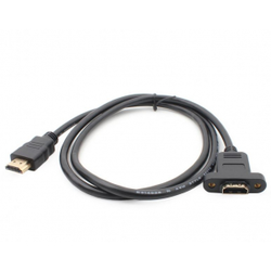 3G (88925) kabl HDMI (muški) na HDMI (ženski) 1m crni