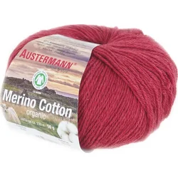 Austermann Merino Cotton 98311-03 Red Pletilna preja