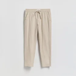 Reserved - Mrkva pantalone od lana