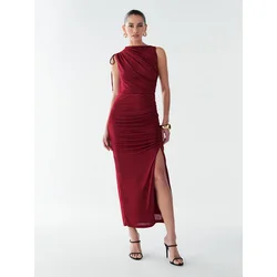 BWLDR Obleka Eternity burgund
