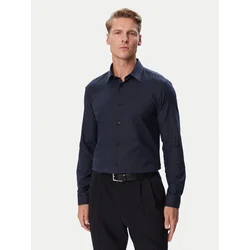 BOSS Srajca Roan-K-F 50571519 Modra Slim Fit