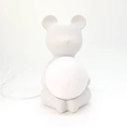 Cute&Cool HOME keramička stona lampa sivi meda