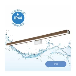 Brilagi-LED Kupatilsko osvetljenje za ogledalo WOODY MIRROR LED/15W/230V IP44 hrast/bela