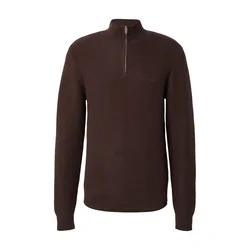 LEVIS ® Pulover Housemark Quarter Zip Sweater rjava