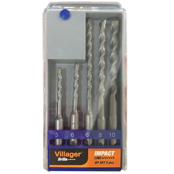 Villager SDS Plus burgije DP SET 5 komada Impact Line