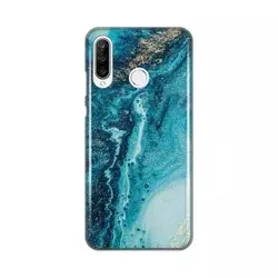 TELEMPIRE Silikonska maska za telefon Huawei P30 Lite Pretty Marble šarena