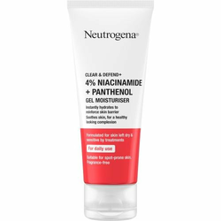 Neutrogena Clear & Defend+ Gel Moisturiser hidratantni gel s niacinamidom i pantenolom 50 ml unisex