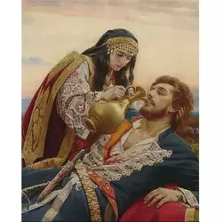 Slika po brojevima Kosovka devojka, 40x50 cm