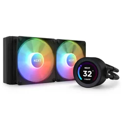 NZXT Kuler sa vodenim hlađenjem Kraken Elite 240 RGB crni