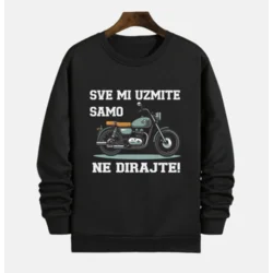 MAFIMI Duks Sve mi uzmite samo motor ne dirajte, Crni