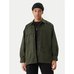 G-Star Raw Prehodna jakna D28340-E396 Zelena Oversize
