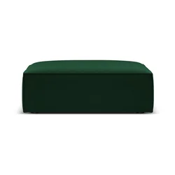 Temno zelen žameten tabure Vanda – Mazzini Sofas