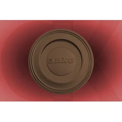 Štucna plitka fi 118mm braon plastificirana-hv lim ( 22454 )