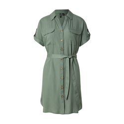 VERO MODA Dolga srajca VMBUMPY temno zelena