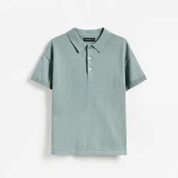 Reserved - Džemper s polo kragnom