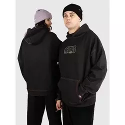Jacker Landscaper moški pulover s kapuco washed black