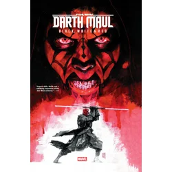 DARTH MAUL BLACK WHITE & RED
