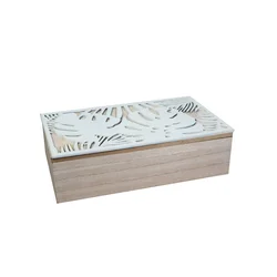 Sigma Drvena kutija 24x14cm, List, MV64-09