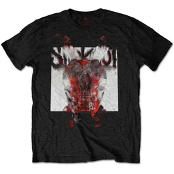 Slipknot Unisex majica Devil Single - Logo Blur (Back Print) L