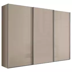 Ormar Sa Staklenim Kliznim Vratima Lumos 298/222/68 cm boja peska