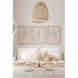 Wallity Slika 3Dartsoho61, 3 dela, 33 x 48 cm