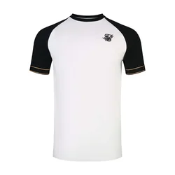 SikSilk Majica Tech oranžna/črna/bela