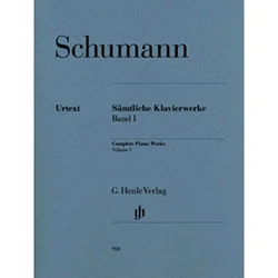 SCHUMANN: KLAVIERWERKE BAND 1 NOTE
