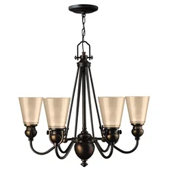 Hinkley HK-MAYFLOWER6 - Luster na lancu MAYFLOWER 6xE27/60W/230V