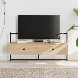 TV ormarić zidni boja hrasta 100,5x30x51 cm konstruirano drvo