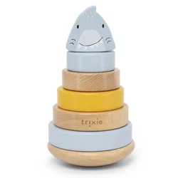 trixie leseni obroči za zlaganje mr. shark